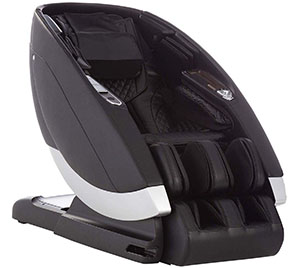 Human Touch Black Super Novo Zero Gravity 3D and 4D Massage Chair Recliner