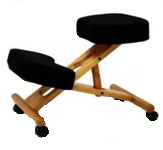 BetterPosture Classic Wood Kneeling Chair F1450