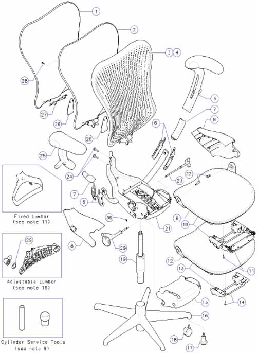 Herman Miller Celle Chair Adjustments