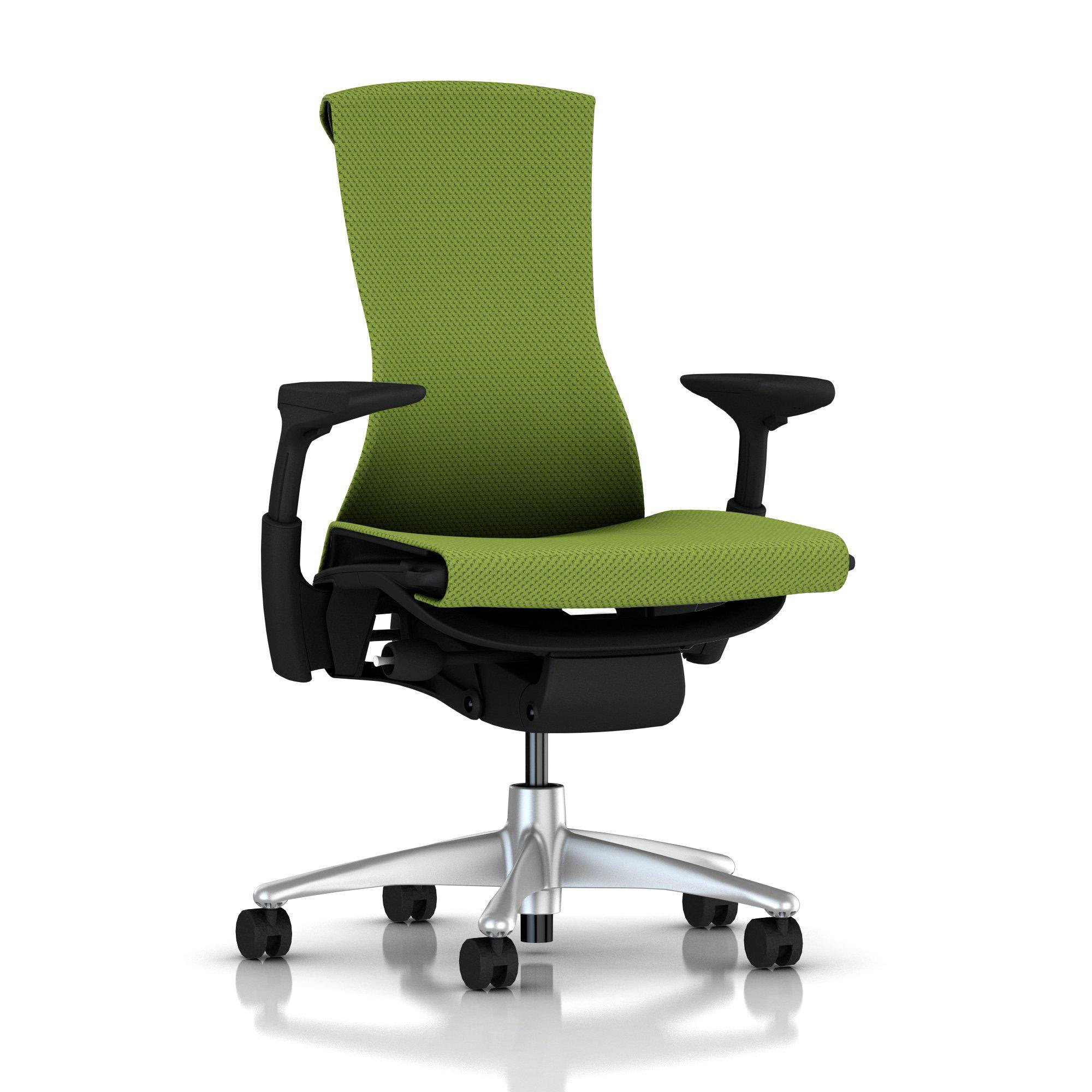 Embody Chair Green Apple Balance Titanium with Graphite Frame