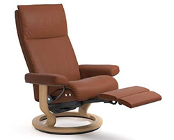Stressless Aura Power LegComfort Classic Recliner Chair
