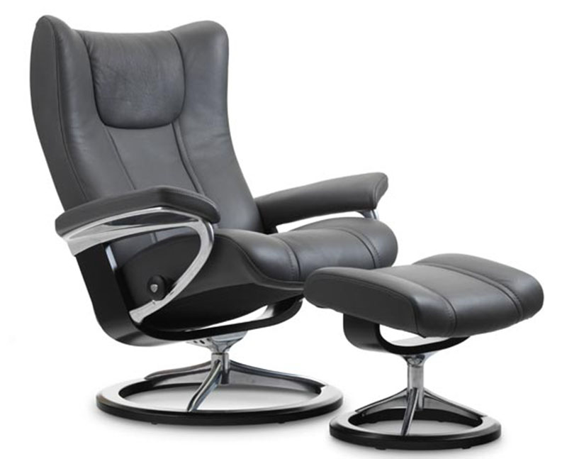 Stressless wing online office chair