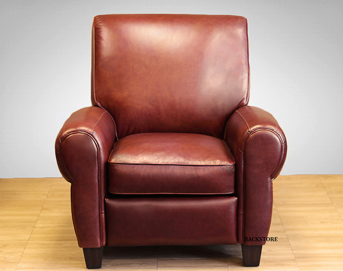 Barcalounger Lectern II Recliner Chair Whiskey Leather