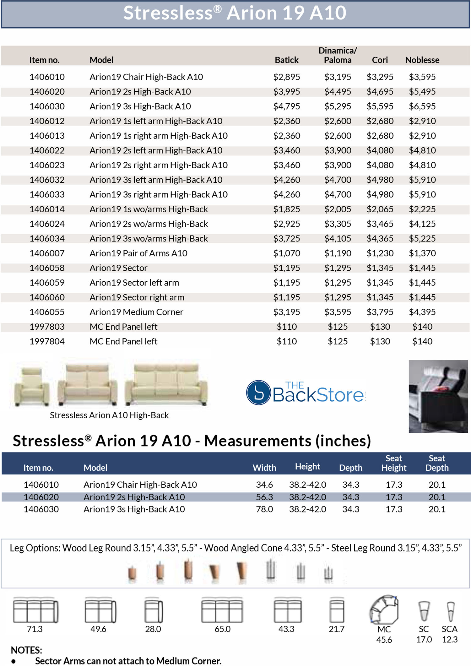 Stressless arion clearance 2025