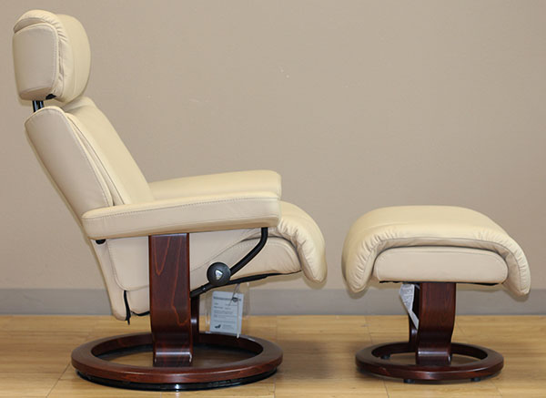 Stressless Magic Paloma Camel 09487 Leather Chair from Ekornes