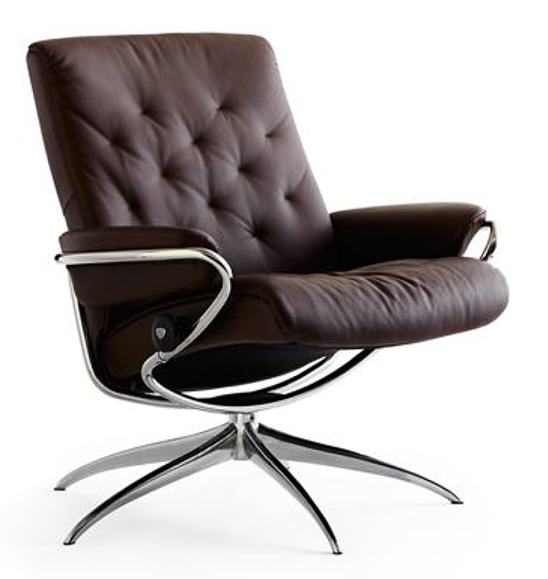 Ekornes Stressless Metro Low Back Leather Recliner Chair Metro Chair Lounger Ekornes Stressless Metro Recliners Stressless Chairs Stressless Sofas and other Ergonomic Furniture