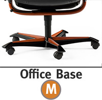 Stressless Sunrise Office Desk Chair Wood Accent Base Recliner