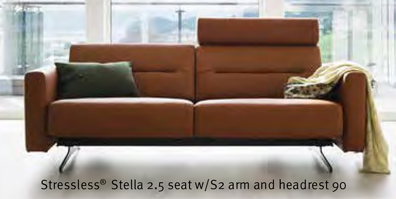 Stressless Stella Leather Sofa, Loveseat by Ekornes