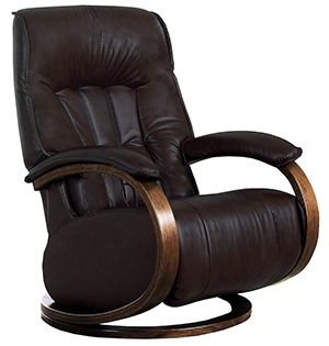 Himolla Mosel Zinn Leather ZeroStress Integrated Recliner Chair