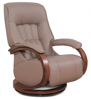 Himolla Mosel Earth Leather ZeroStress Integrated Recliner Chair