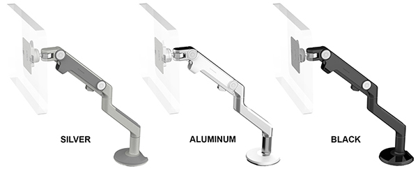 M8 Monitor Arm Colors by HumanScale
