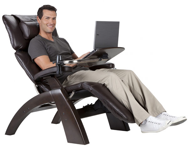 Perfect Chair Pc Laptop Computer Desk, Armchair Laptop Table