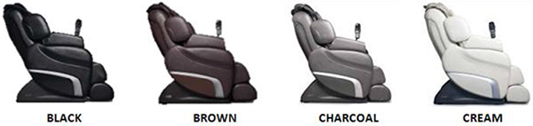 Titan TI-7700R  Massage Chair Recliner Colors