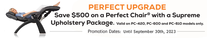 Human Touch Perfect Chair Supreme Package $500 Off Sale