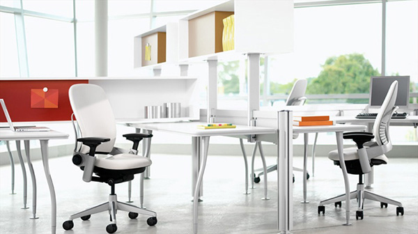 Steelcase Leap Work Stool Office Desk Chair