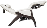 Ivory White Leather Svago Newton SV-630 Ultimate Zero Gravity Recliner Chair
