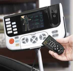 Berkline 16027 Feel Good Shiatsu Zero Gravity Massage Chair Handheld Controller