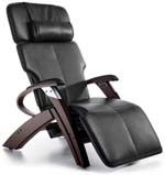 Electric Recline Black 551 Vinyl Zero Gravity Recliner Chair with Massage