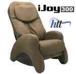 ijoy 300 cashew microsuede massage chair recliner with human touch 