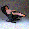 Woman lying
in the Chair